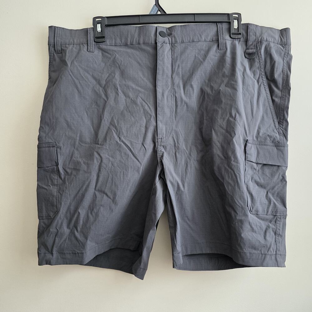 NWT Lake & Trail Men's Size XXXL Green Utility Shorts Fast Dri UPF 30 Stretch